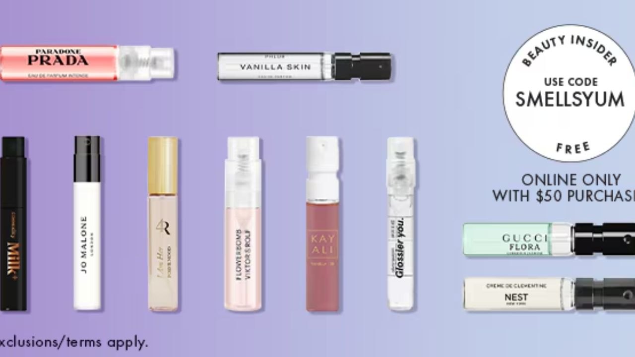 Amostras grátis de perfume por correio — Ofertas reais